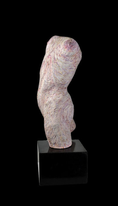 Salome, 2014, Fliederholz/Acrylfarbe, Höhe ca. 35cm